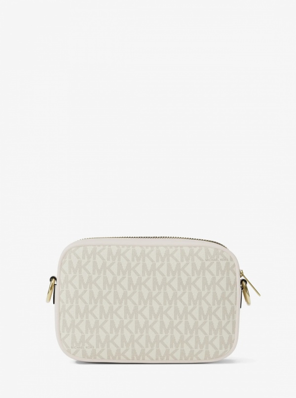 Jet Set Small Signature Logo Camera Crossbody Bag