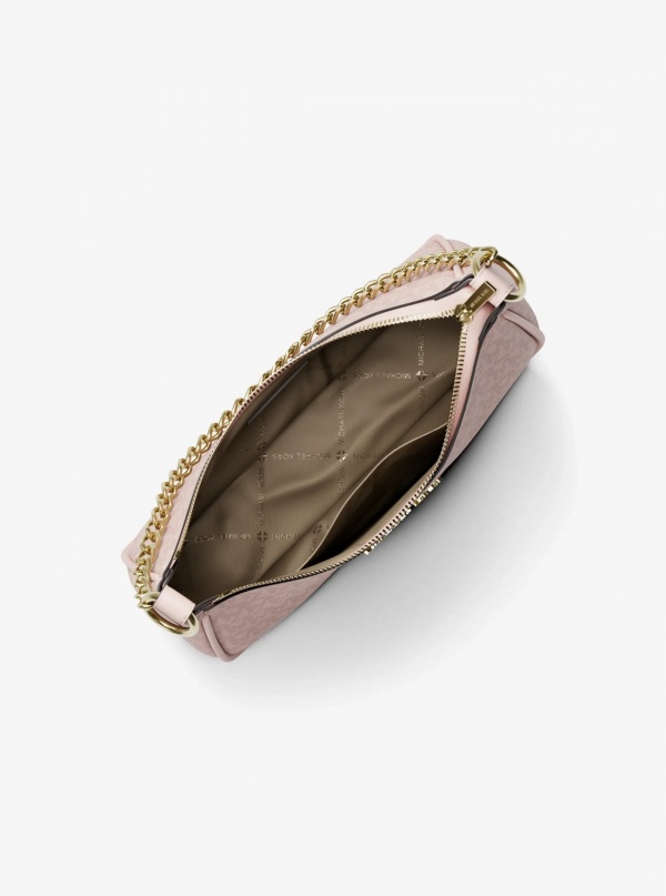 Jet Set Small Signature Logo Convertible Crossbody Bag