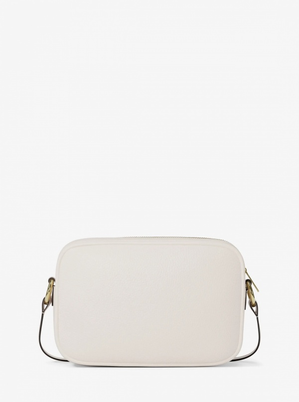 Jet Set Large Pebbled Leather Camera Crossbody Bag