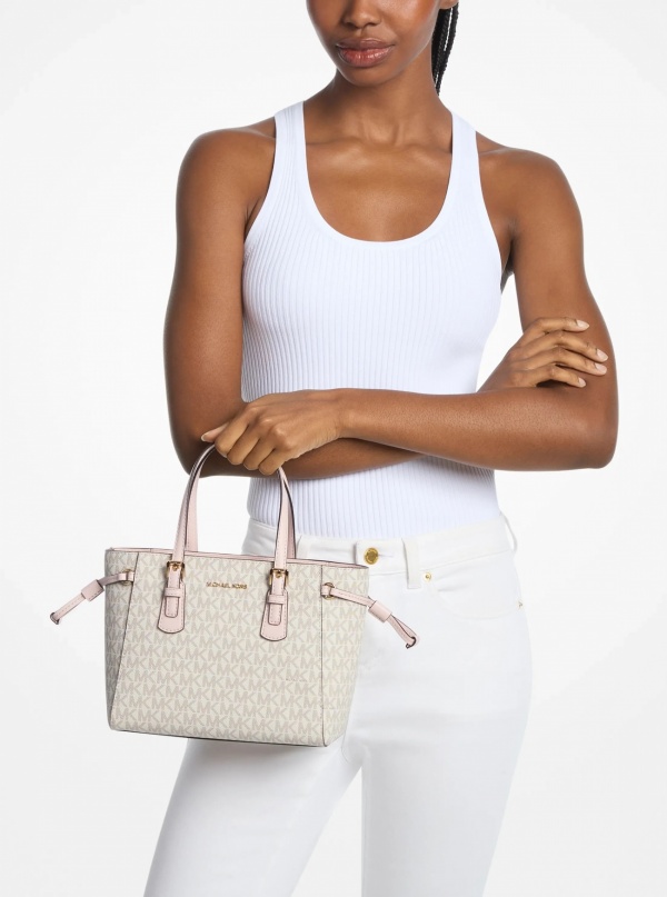 Voyager Extra-Small Signature Logo Convertible Crossbody Bag