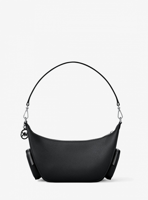 Merritt Small Pebbled Leather Convertible Crossbody Bag
