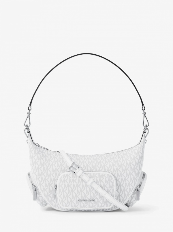 MICHAEL Michael Kors Merritt Medium Signature Logo Convertible Shoulder Bag