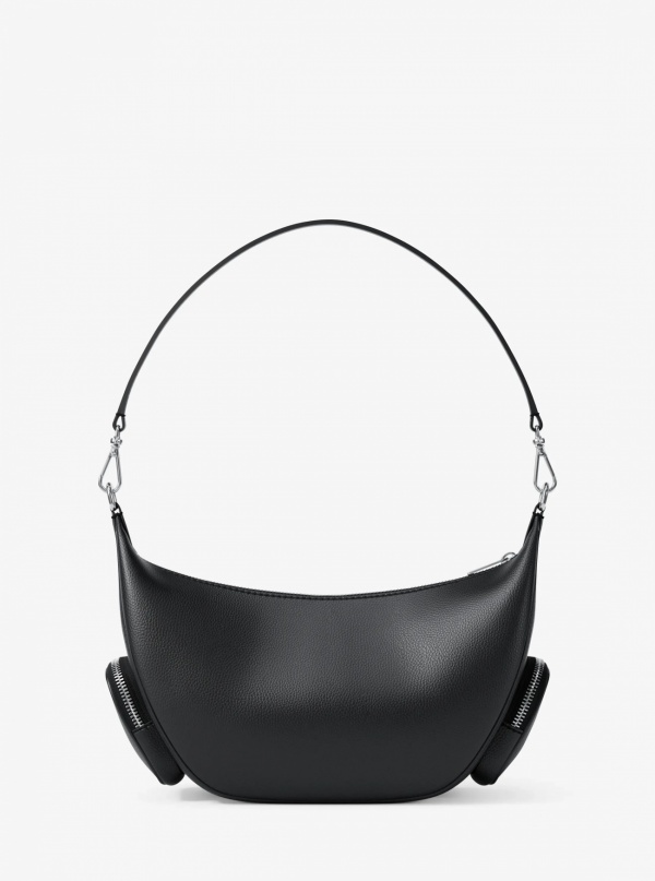 Merritt Medium Pebbled Leather Convertible Shoulder Bag
