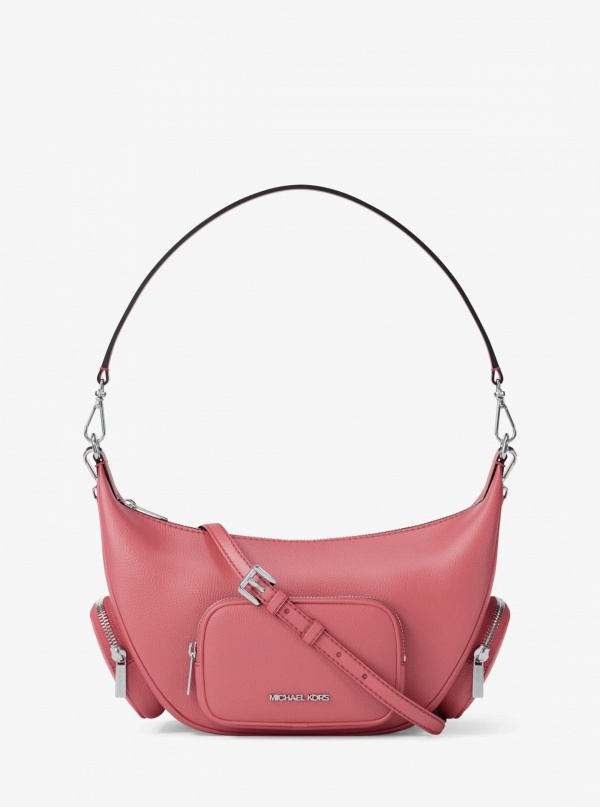 Merritt Medium Pebbled Leather Convertible Shoulder Bag