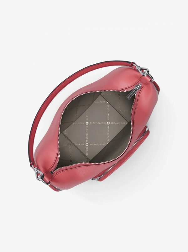Merritt Medium Pebbled Leather Convertible Shoulder Bag