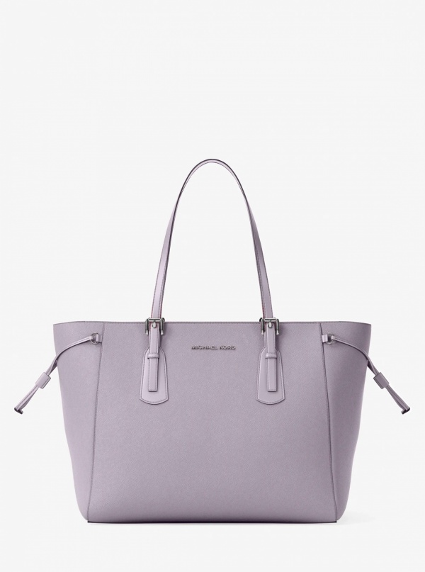 Voyager Large Saffiano Leather Tote Bag