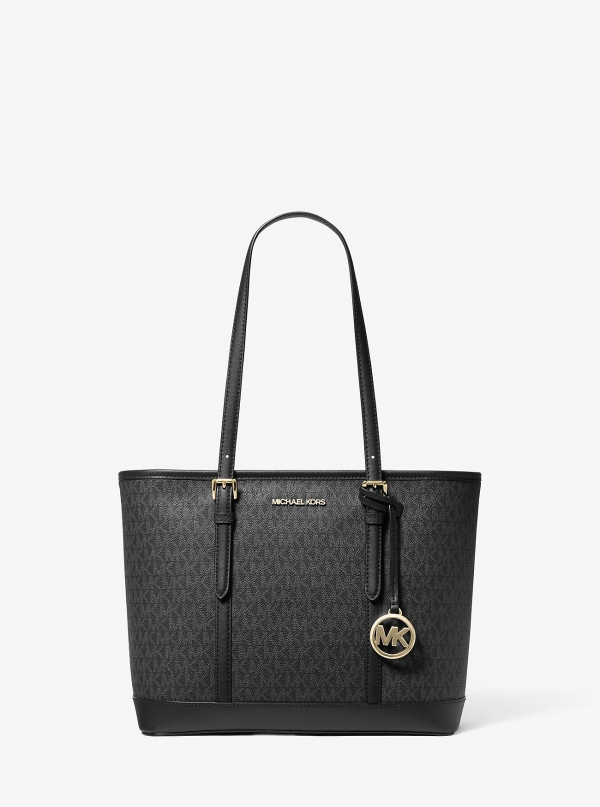 MICHAEL Michael Kors Jet Set Travel Small Logo Top-Zip Tote Bag