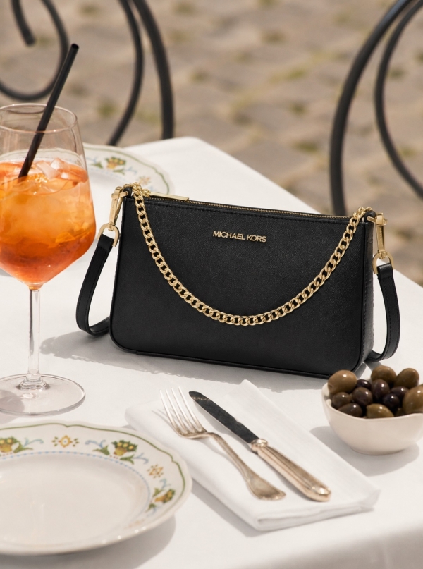 MICHAEL Michael Kors Jet Set Medium Saffiano Leather Crossbody Bag