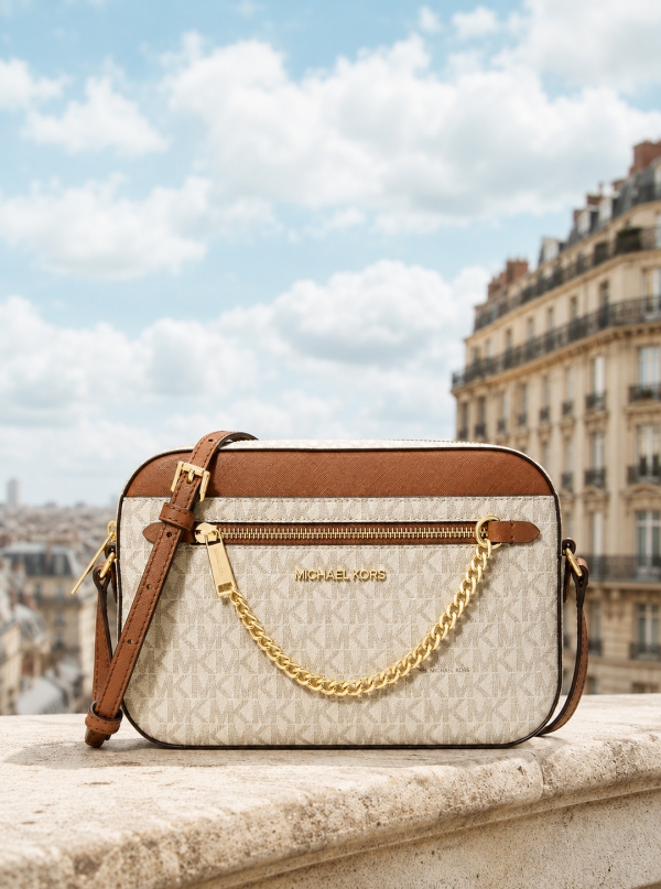 MICHAEL Michael Kors Jet Set Large Logo Crossbody Bag
