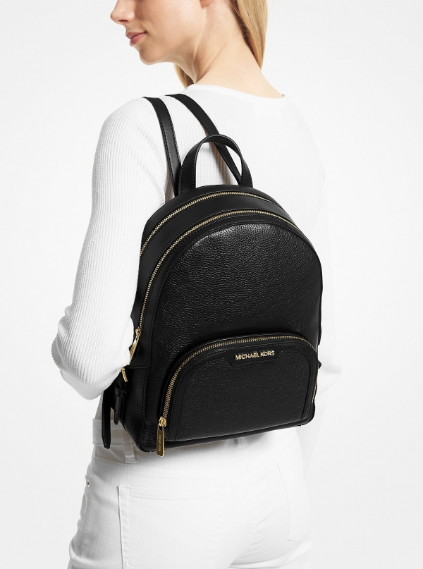 MICHAEL Michael Kors Jaycee Medium Pebbled Leather Backpack