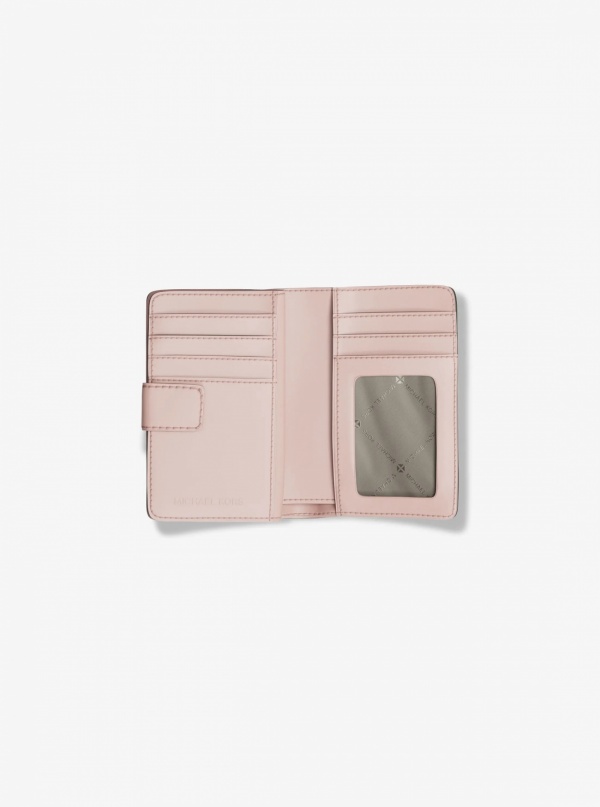 Jet Set Medium Signature Logo Bi-Fold Wallet
