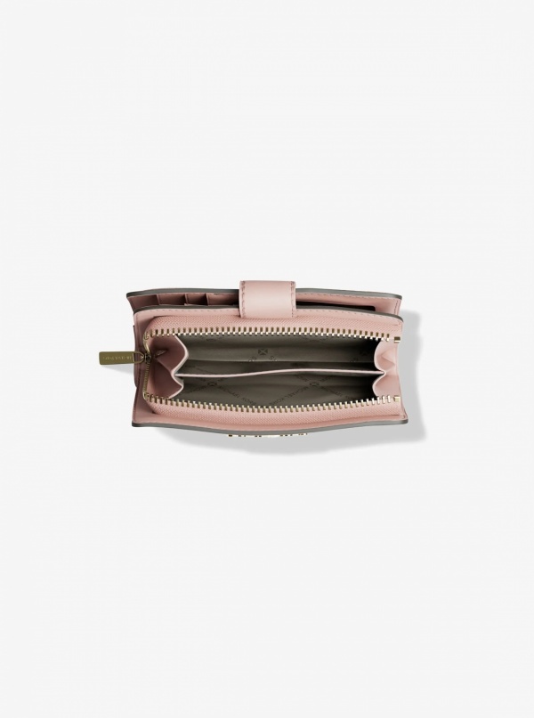 Jet Set Medium Signature Logo Bi-Fold Wallet