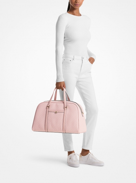 Michael Kors Jet Set Travel Extra-Large Signature Logo Weekender Bag
