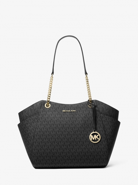 MICHAEL Michael Kors Jet Set Large Signature Logo Shoulder Bag