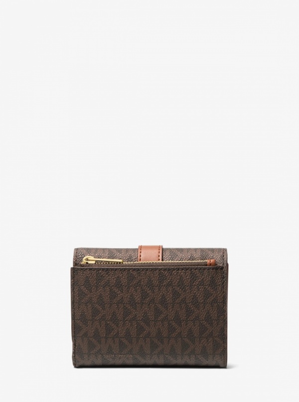 Greenwich Medium Signature Logo Trifold Wallet