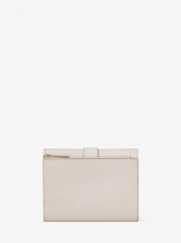 Greenwich Medium Saffiano Leather Trifold Wallet