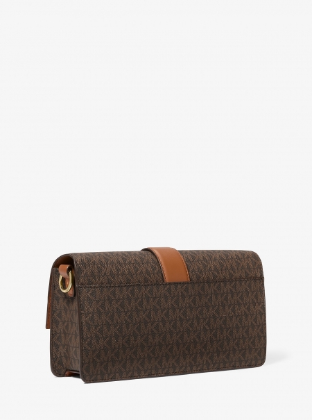 MICHAEL Michael Kors Greenwich Medium Signature Logo Shoulder Bag