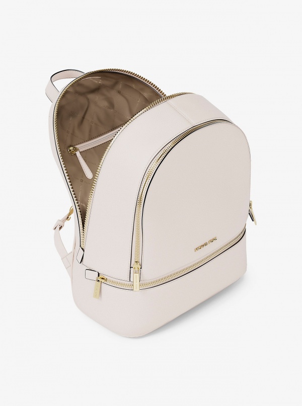 Rhea Medium Pebbled Leather Backpack