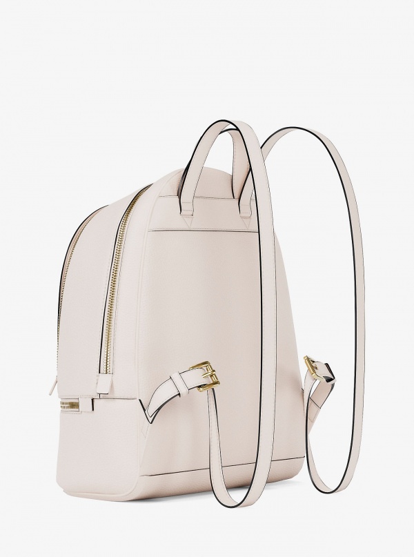Rhea Medium Pebbled Leather Backpack