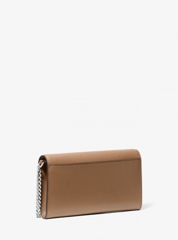 Carson Large Pebbled Leather Convertible Crossbody Bag