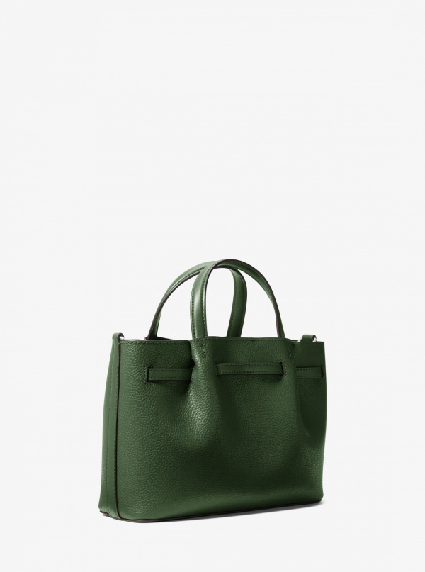 Michael Kors Carson Small Pebbled Leather Satchel