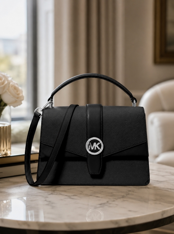 MICHAEL Michael Kors Greenwich Medium Saffiano Leather Satchel