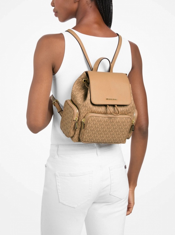 Merritt Small Signature Logo Cargo Backpack