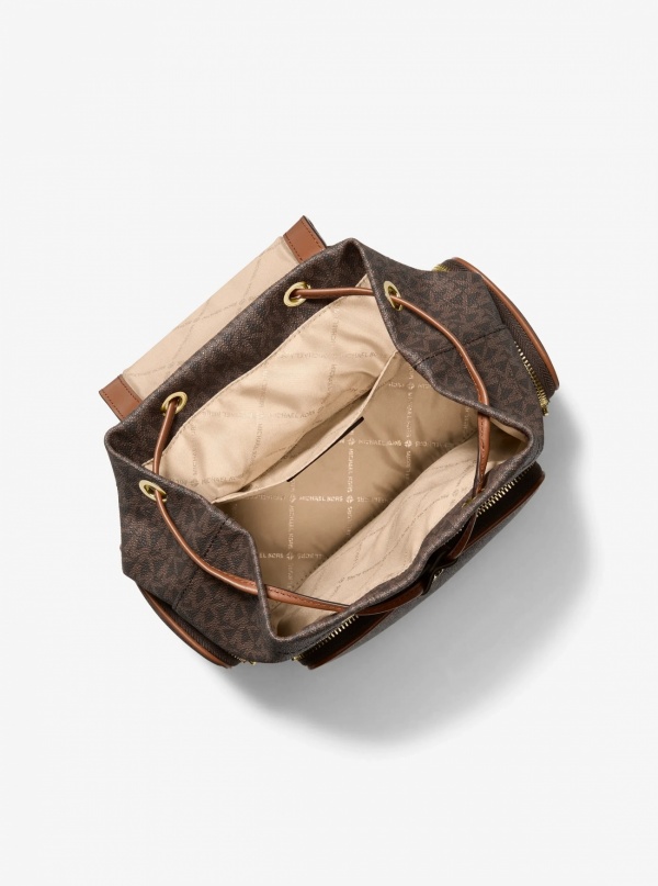 Merritt Small Signature Logo Cargo Backpack