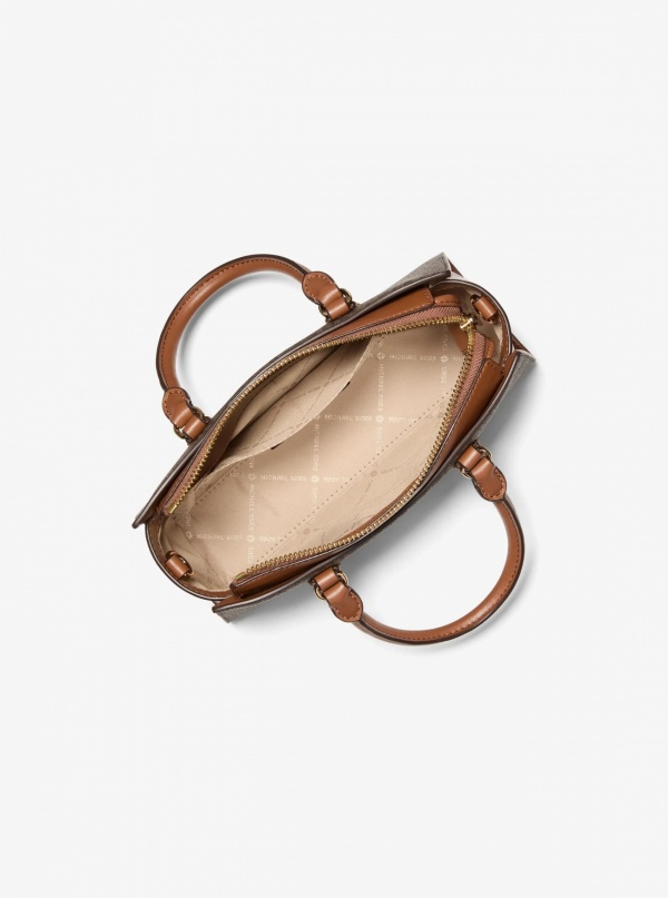Arden Small Signature Logo Messenger Bag
