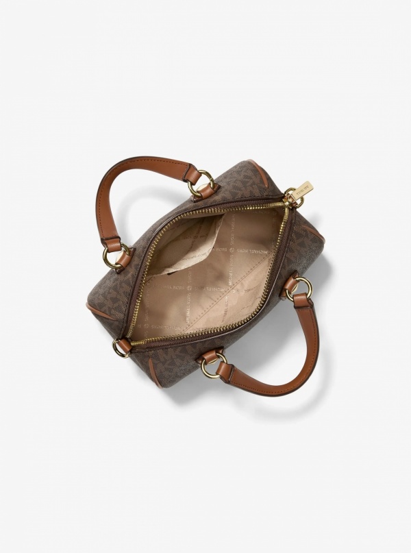 Grayson Small Signature Logo Duffel Crossbody Bag