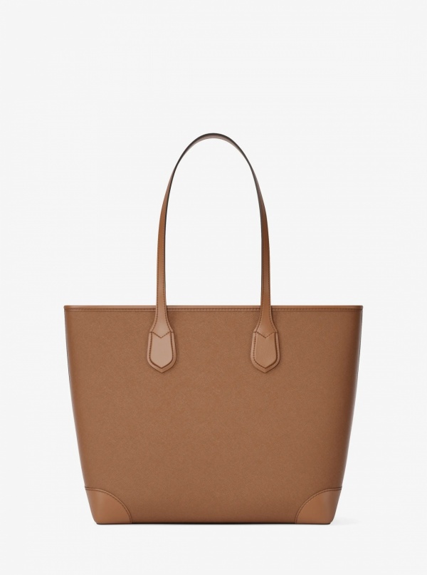 Eva Large Saffiano Leather Tote Bag
