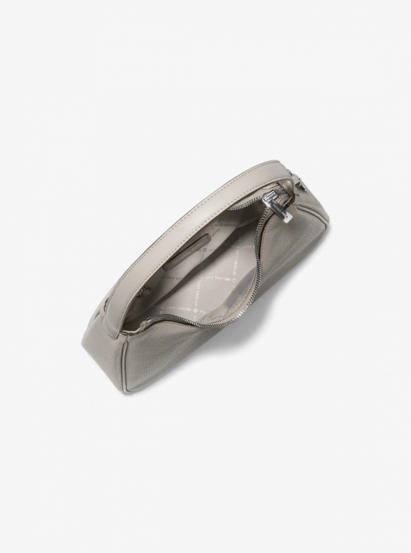 Nayla Small Pebbled Leather Hobo Shoulder Bag
