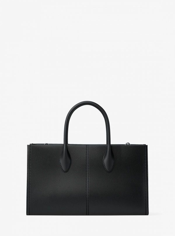 Mirella Medium Pebbled Leather Satchel
