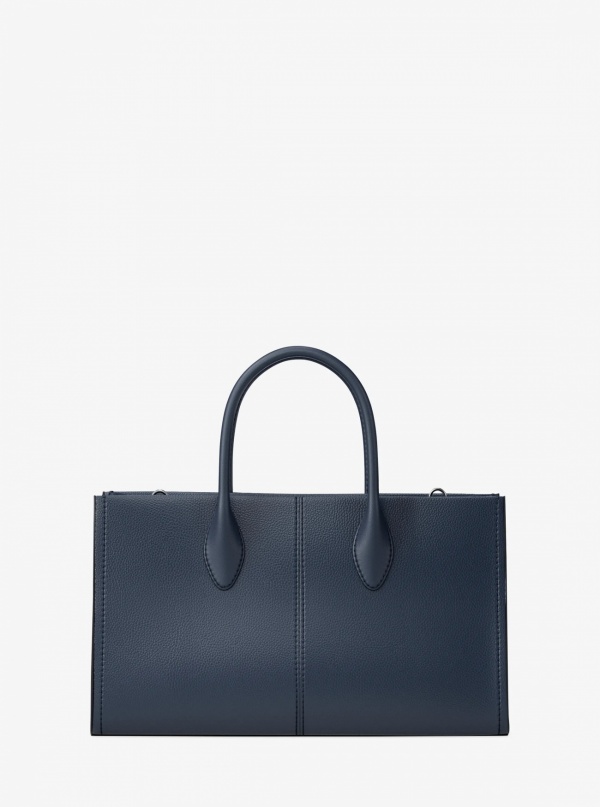Mirella Medium Pebbled Leather Satchel