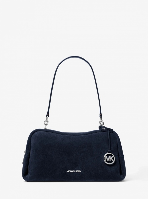 Cecily Medium Suede Shoulder Bag