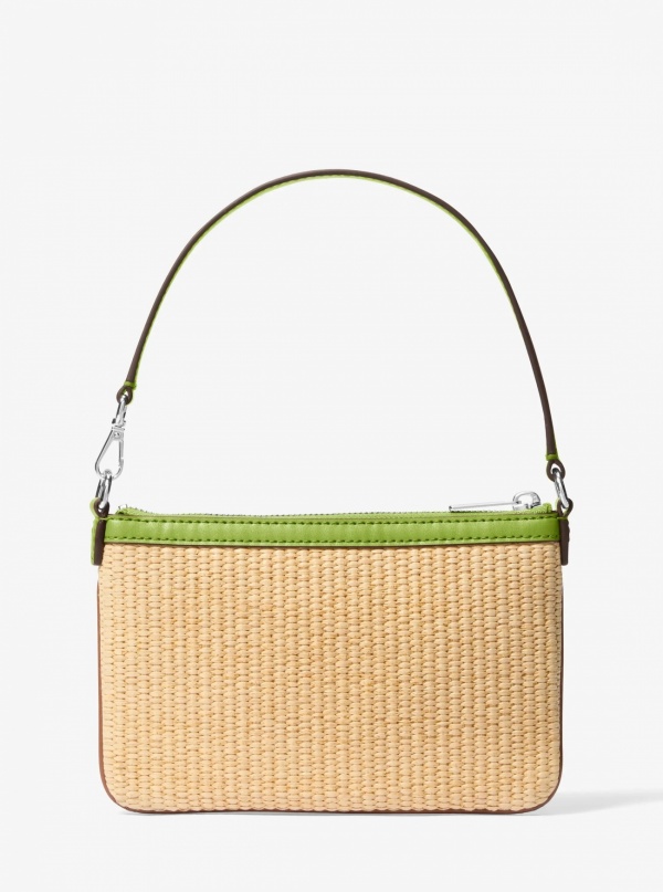 Jet Set Travel Small Woven Wristlet
