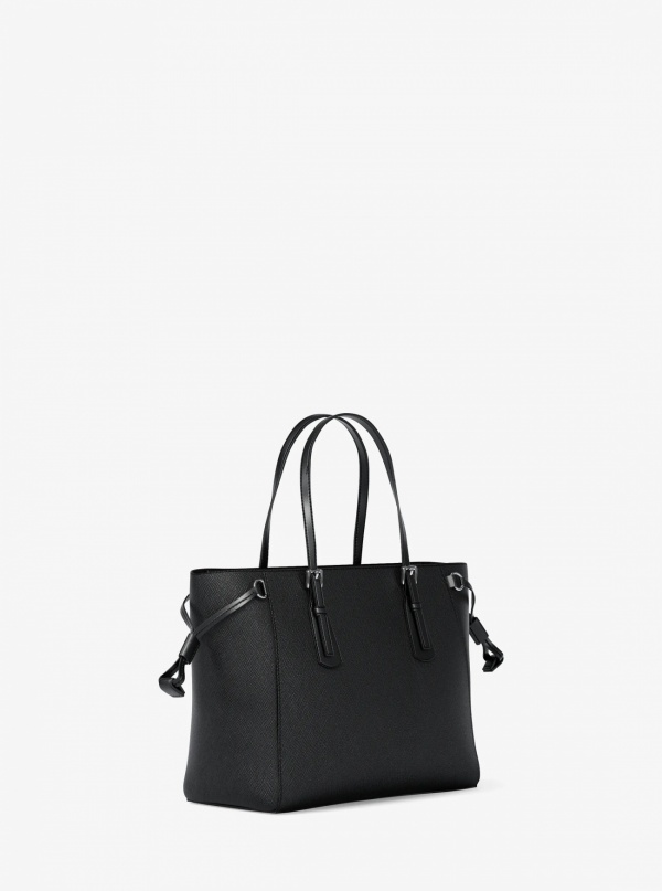 Voyager Extra-Small Pebbled Leather Convertible Crossbody Bag