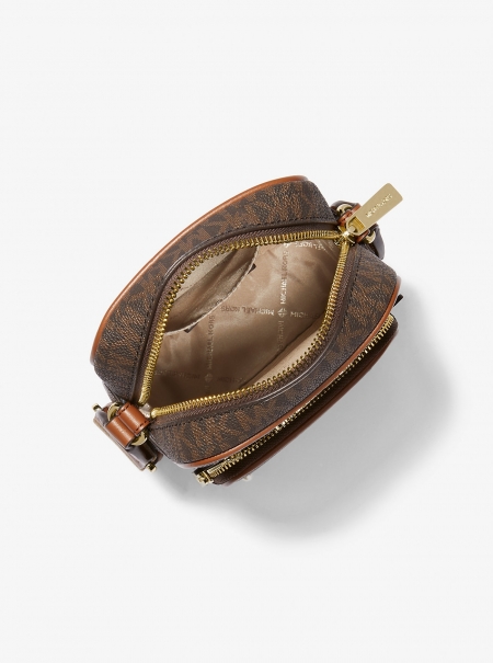 Michael Kors Jet Set Medium Signature Logo Crossbody Bag