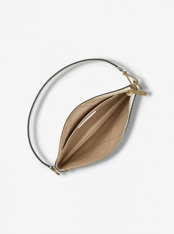 Jet Set Small Signature Logo Convertible Wristlet