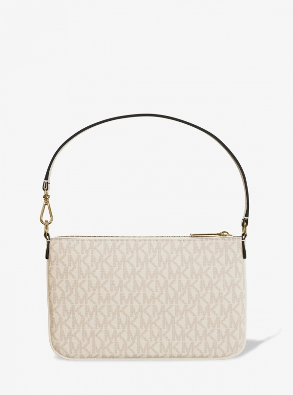 Jet Set Small Signature Logo Convertible Wristlet
