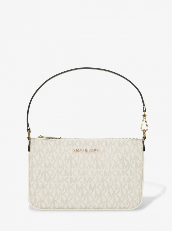 Jet Set Small Signature Logo Convertible Wristlet