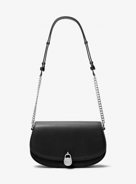 MICHAEL Michael Kors Mila Medium Leather Messenger Bag
