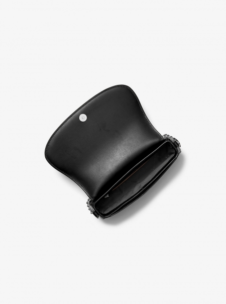 MICHAEL Michael Kors Mila Medium Leather Messenger Bag