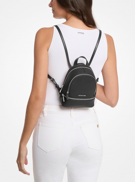 MICHAEL Michael Kors Rhea Extra-Small Pebbled Leather Backpack