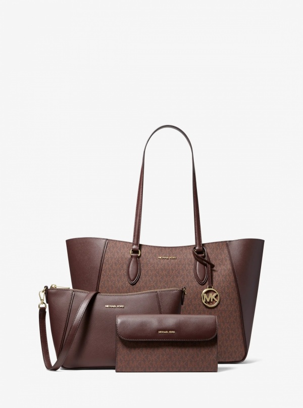 Jet Set Travel Large Signature Logo 3-in-1 Tote Bag