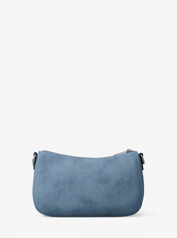 Carmela Medium Suede Convertible Crossbody Bag
