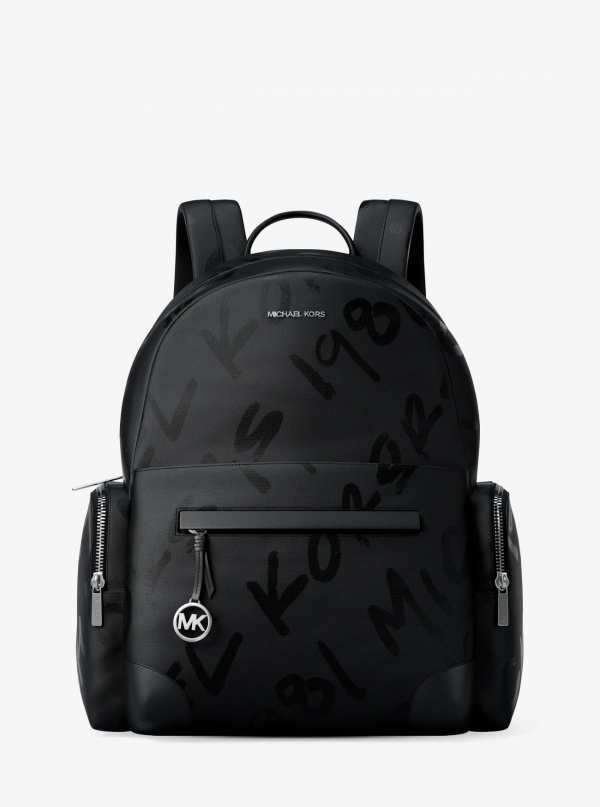 Prescott Large Printed Nylon Backpack