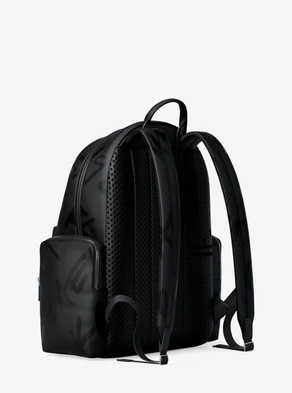 Prescott Large Printed Nylon Backpack
