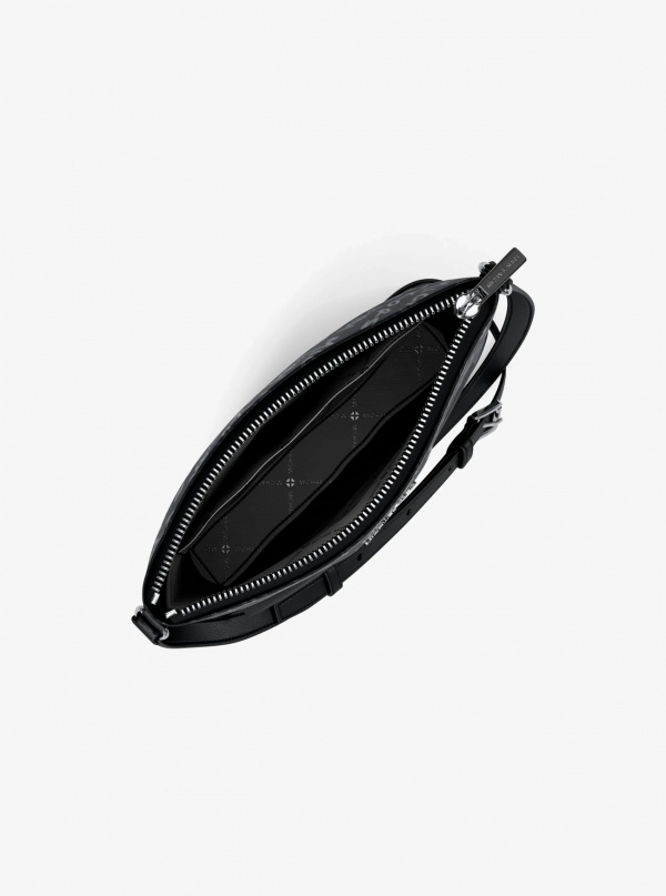 Prescott Small Logo Printed Nylon Crossbody Bag