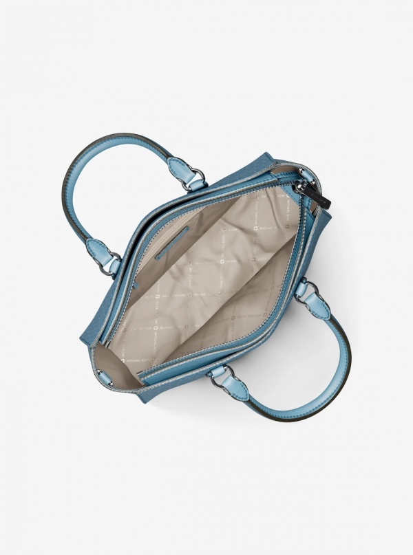 Arden Medium Top-Zip Satchel
